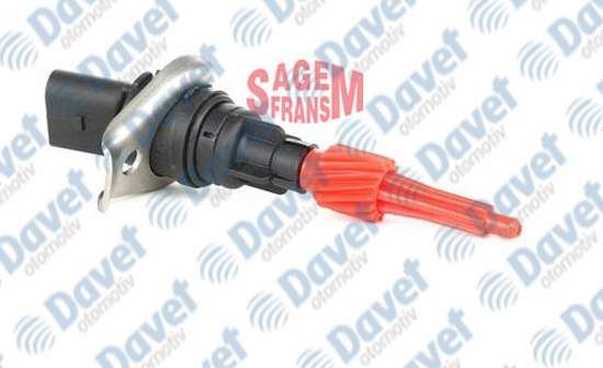 SAGEMFR 50248 Kilometre Hiz Sensoru Oval Soket Bora-Golf Iv-A3-Octavia-Cordoba-Ibiza-Toledo-Leon